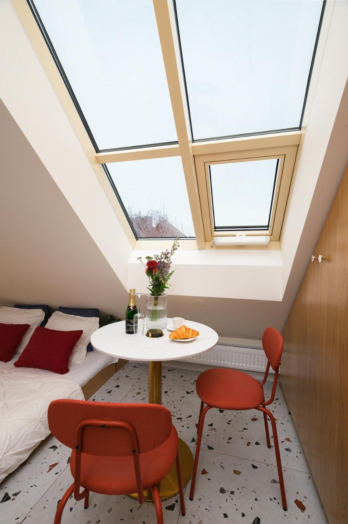 Apartamento New! Mini-designer Rooftop Ac & Garden, Castle! Praga